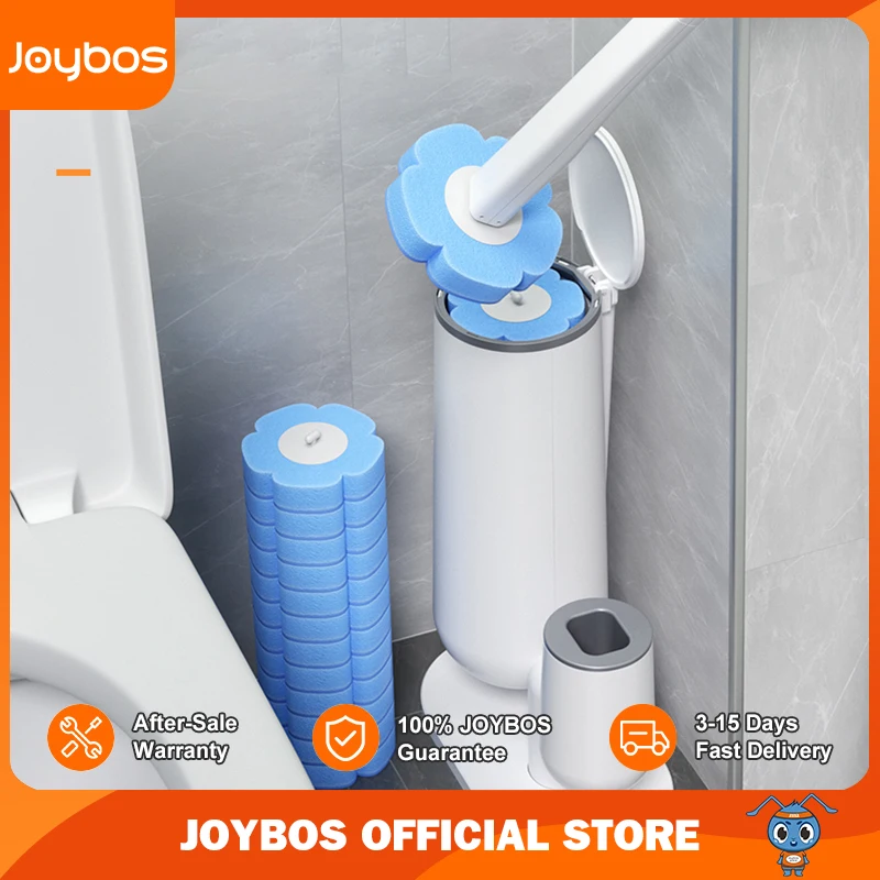 JOYBOS Disposable Toilet Brush Household No Dead End Toilet Cleaning Brush Set Toilet Toilet Cleaning Artifact Not Dirty Hands