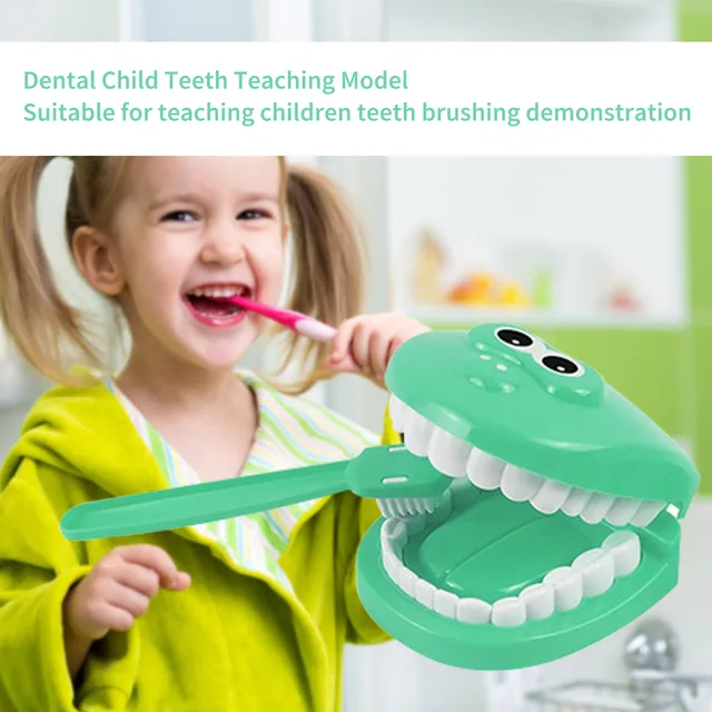 Doctors Set Kids Pretend Play Dentist Check Teeth Model Set Medical Kit Educational Role Play Simulation Learning Toy 2