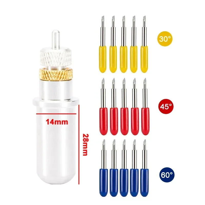 

Держатель лезвия Roland, 14 мм, держатель ножа + 30/45/60 градусов, сменные лезвия Roland, виниловый резак