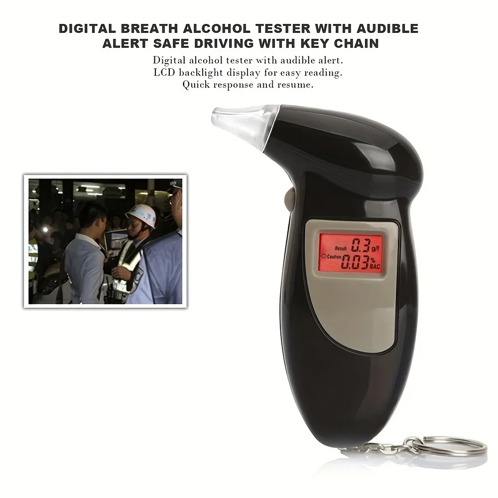 Breath Alcohol Tester Accurately Test Your Blood Alcohol Content Digital