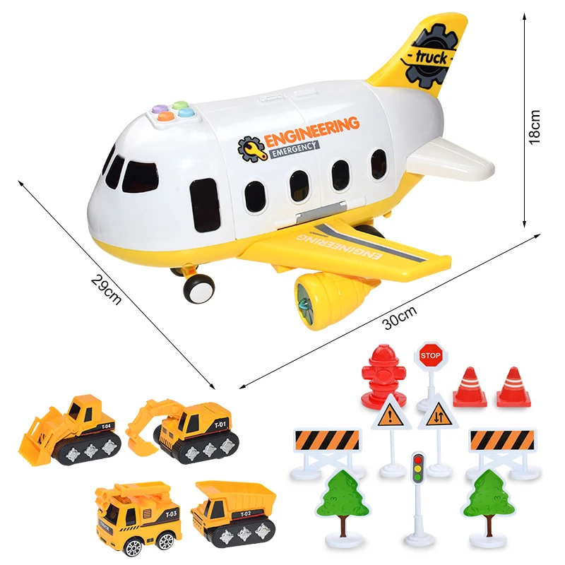 Avião realista voar jet fácil voar ao ar livre jogo de brinquedo crianças  festa favor conjunto - AliExpress