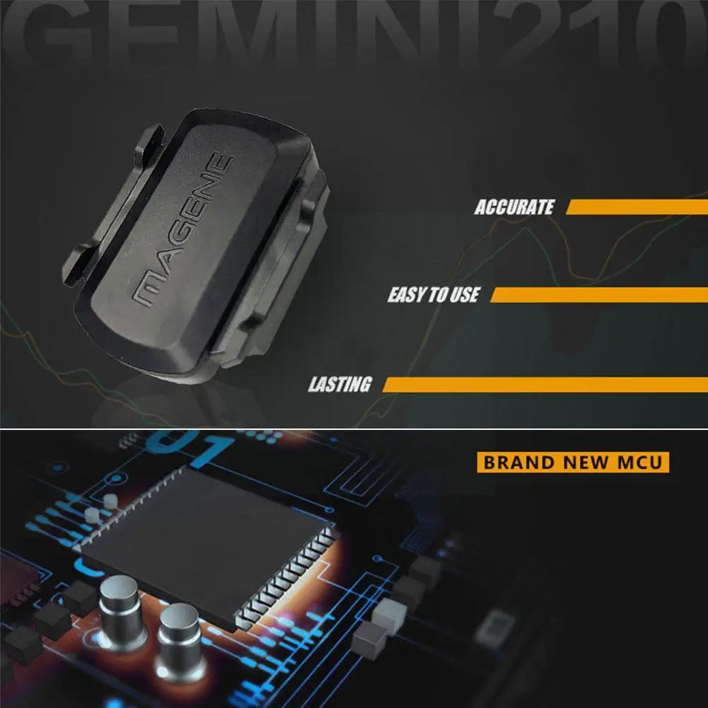 MAGENE ǻ ӵ Gemini 210 S3 + ӵ  ̴ Ʈ + , Strava Garmin Bryton  ǻ O1N2