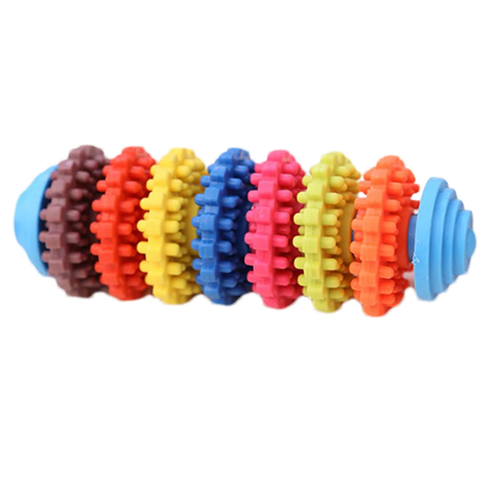 Colorful Multifunctional Dog Teething Chew Toys