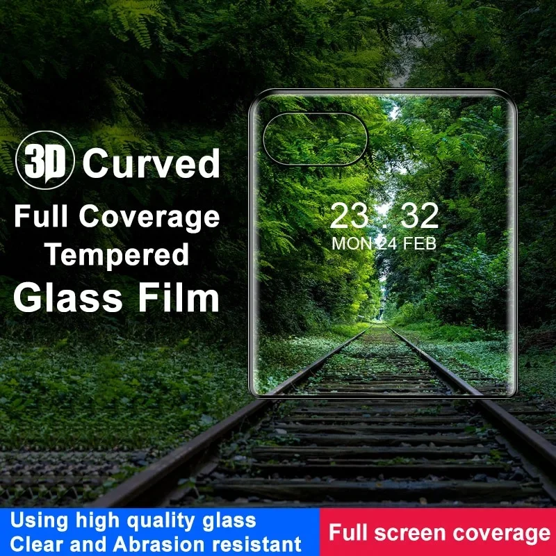 Curved Glass Screen Protector with Oleophobic Coating - Full Coverage Screen Shield