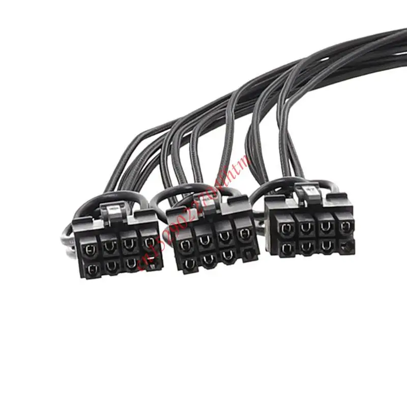 RTX40 GPU 비디오 카 전원 공급 장치 72XA용 8Pinx3 12+4Pin 16AWG 모듈러 케이블