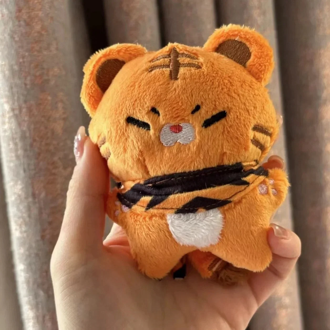 10cm Plush Keyring Korean Idol HOSHI Official Same Style Plush Little Tiger Keyring Kwon SoonYoung Cute Doll Pendant 5