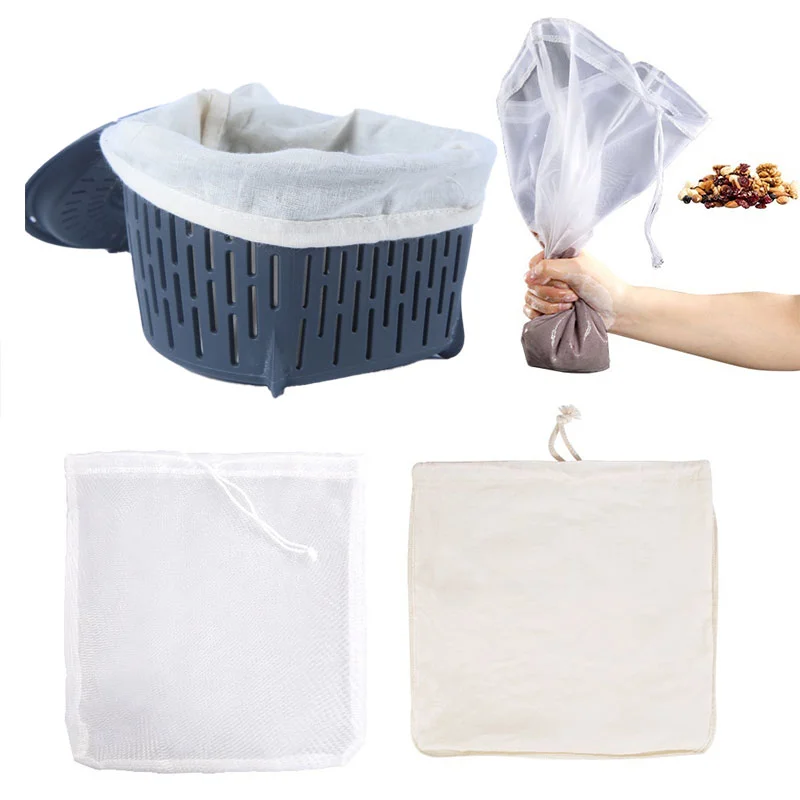 Filter Bag Of Cooking Machine Soy Milk Juice Strainer Gauze Bag Mesh Bag 120 Mesh For TM5/TM6 Thermomix Machin