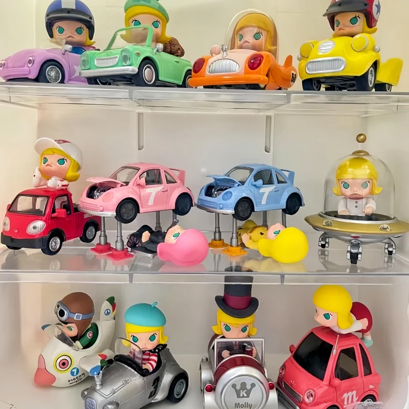 

Серия автомобилей Молли, игрушки, прекрасная экшн-фигурка кайкса, Милая модель, коллекционная настольная декоративная деталь