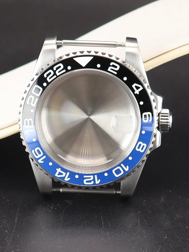Premium 40mm Waterproof Watch Case with Ceramic Bezel Insert