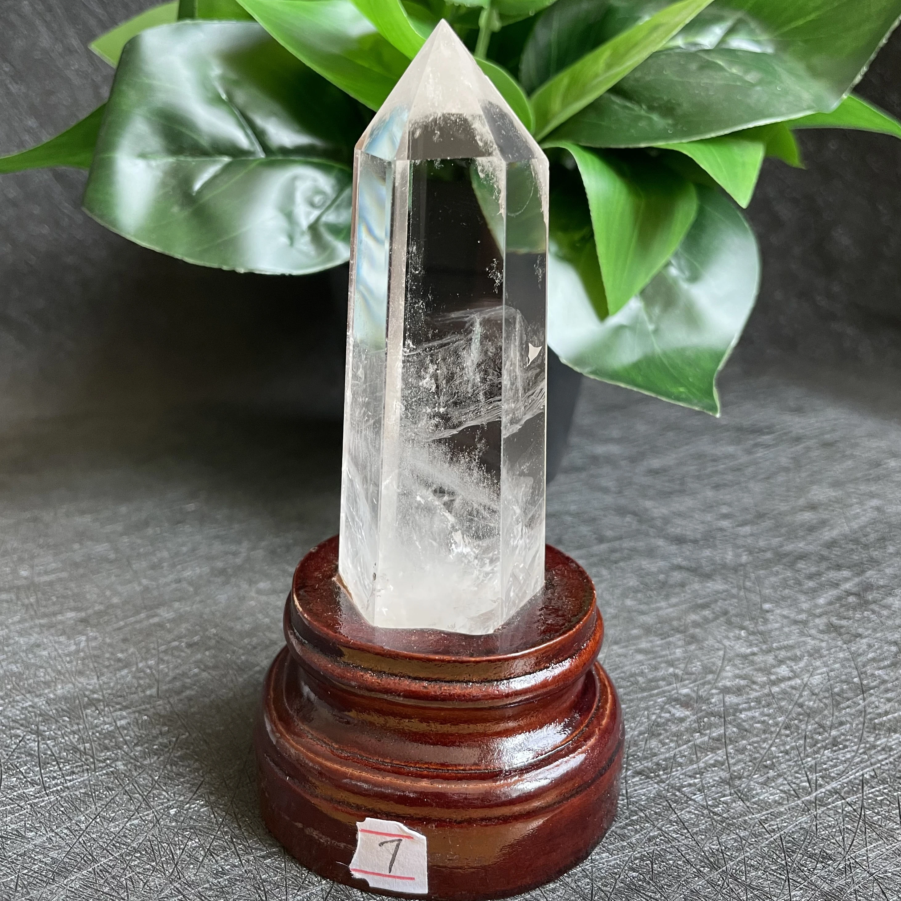 Natural Stone Clear Quartz Tower Home Decoration Rock White Crystal Wand Point Rough Polished Obelisk Healing 4
