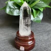 Natural Stone Clear Quartz Tower Home Decoration Rock White Crystal Wand Point Rough Polished Obelisk Healing 4