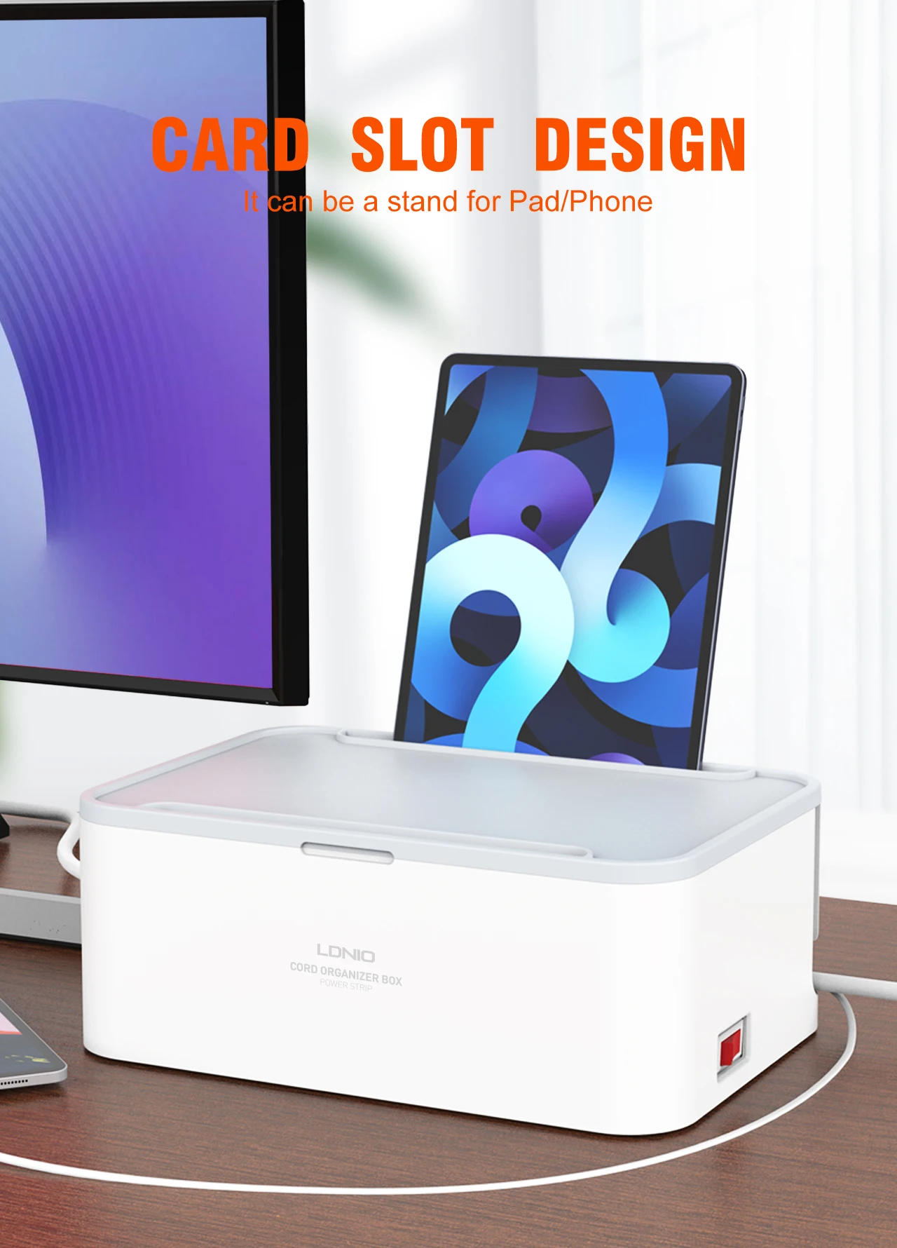 ̺  ڽ  Ƽ, Redagod  ȣ, ġ , 8 ܼƮ  3 USB Ʈ, 6.6 ft ÷ ÷ E