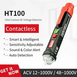 HABOTEST – détecteur de tension ca sans Contact, stylo de test, alarme, indicateur de tension, testeur électrique intelligent, outils d'électricien de bricolage 
