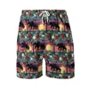 Tropical Party 3D Print Short Pants For Men Clothes Coconut Tree Parrot Beach Shorts Vacation Trunks Hawaiian Bermudas Trousers 4