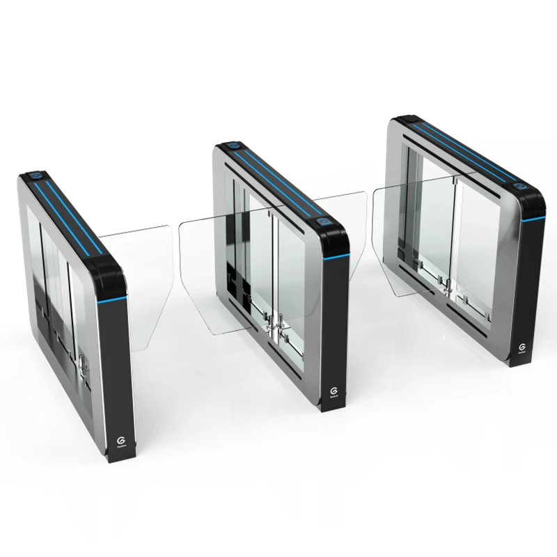 

Customized Swing Barrier Turnstile Gates/Luxury Swing Turnstile Biometric Access Control Products Facial Access Control