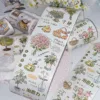 Korean Style Washi Tape Salty Minimalist Scrapbook Stickers DIY Craft Decor Supplies Aesthetic Sticker Tapes 1