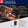 Alpine MotoSafe Race Motorcycle earplugs reduce wind noise for hearing protection 3