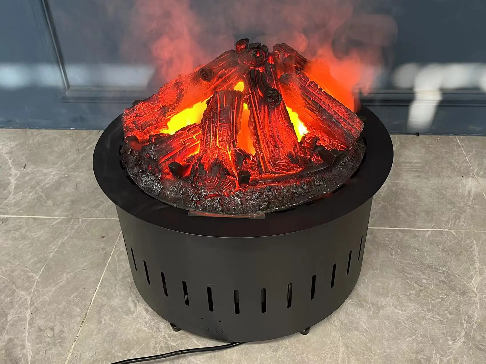 Home elektronische Kamin Kern Simulation Lagerfeuer Becken falsche Flamme Landschaft führte Dekoration Dampf Zerstäubung Kamin – Detail 10
