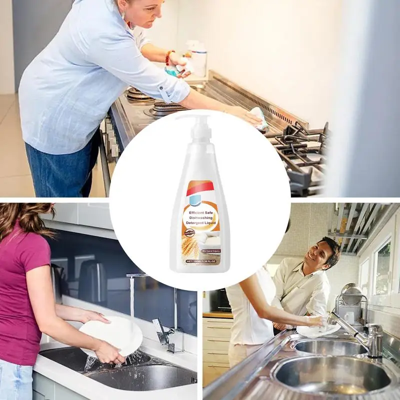 Dish Detergent Gentle Cleaning Dish Liquid Safe Dishwashing Detergent Dishsoap Kitchen Cleaning Accessories For Home Restaurant