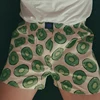 Pure Cotton Casual Men Underwear Boxer avocado Pattern Sleep Short Men Underpants Boxershorts Comfortable Skin Feel Pajama Short 1