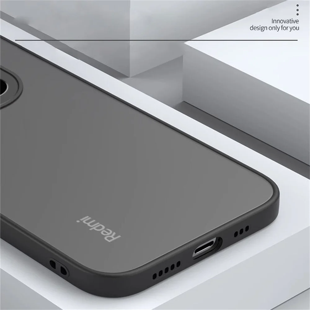 Shockproof Armor Matte Phone Case with 5G Cover Compatibility