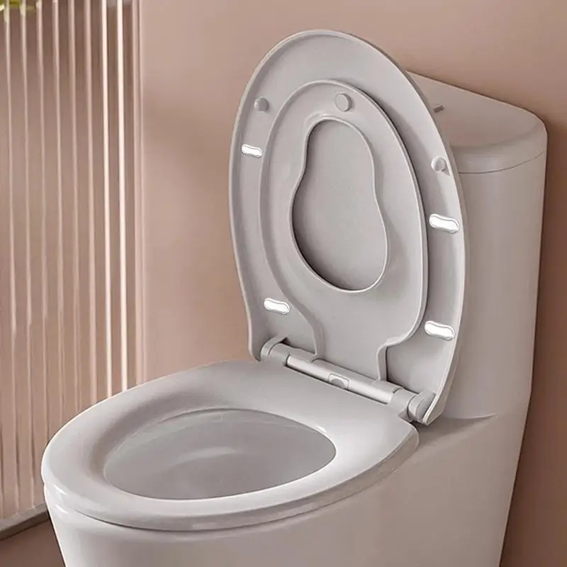 Toilet Seat Accessories Silicone Toilet Seat Bumper Shockproof Lid Pads