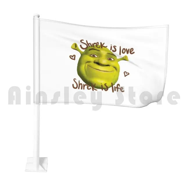 Shrek Is Love Shrek Is Life Outdoor Decor Flag Car Flag Shrek Shrek Meme  Meme Funny Memes Shrek Is Love Shrek - Flags - AliExpress