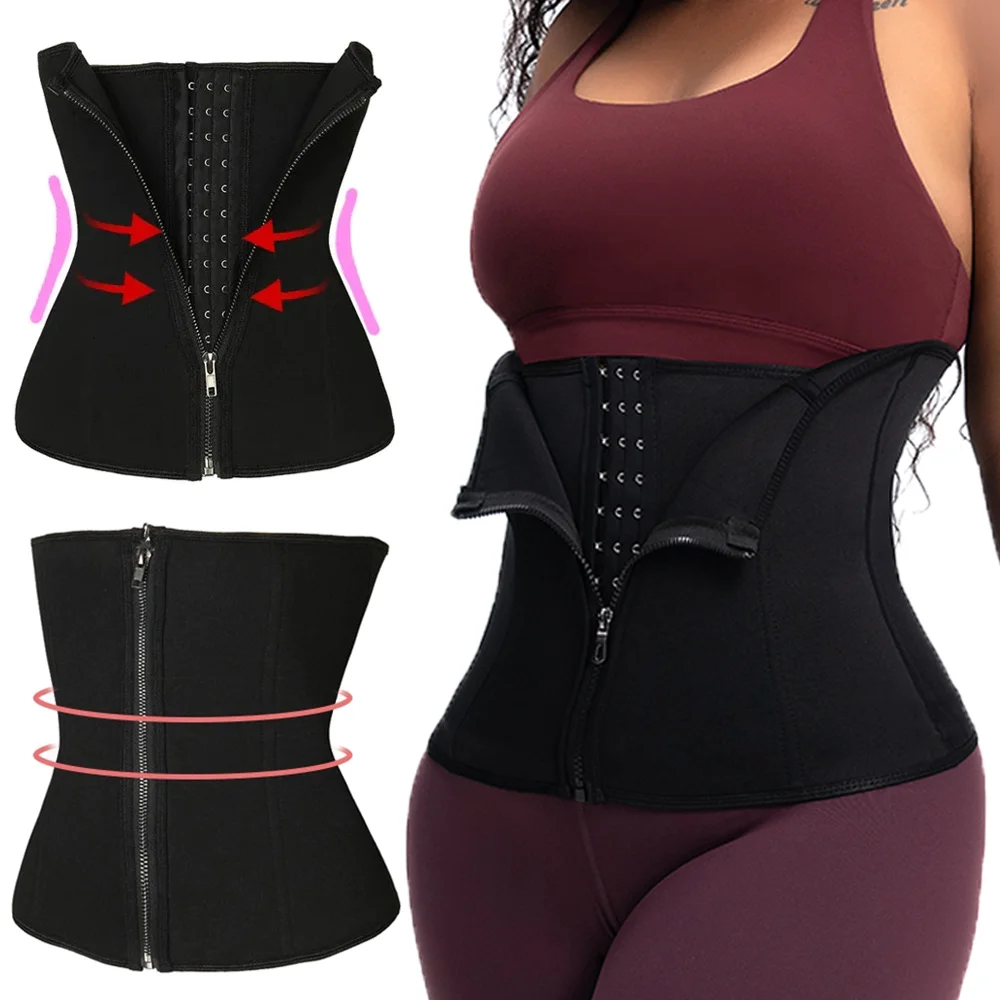 Waist Trainer Lumbar Support Belt Back Brace Waist Support Belt Back Support Belt Weightlifting Belt Waist Shaping Belt Weightlifting Waist Guard Waist Trainer Belt Weightlifting Waist Belt Women Waist Support Sauna Sweat Corset Slimming