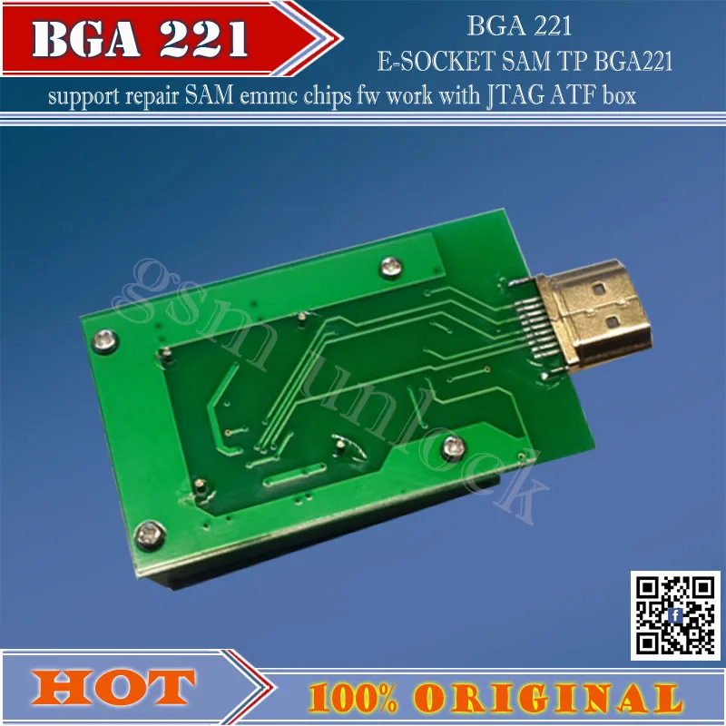 

GPG EMMC BGA 221 for GPG EMMC Box, Easy J-Tag, Free Shipping, 100% Original