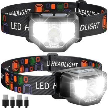 Rechargeable LED Headlamp Flashlight 1