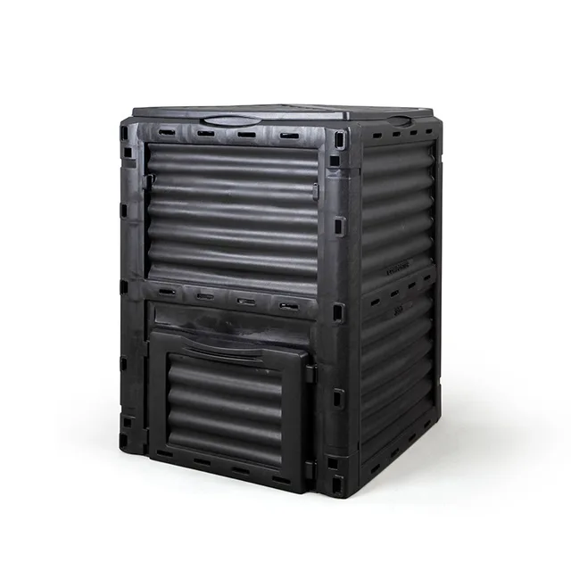 300L Kültéri Kerti Műanyag Komposzt Vödör Udvar Fedő Szerves Műtrágya Erjesztési Gép Konyhai Komposztdoboz - Image 5