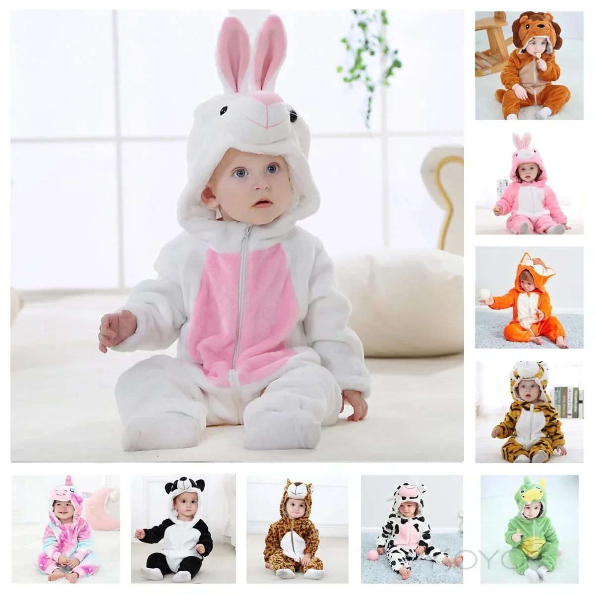 Kids Kigurumi Cat Onesie Unicorn Pajamas for Children Animal Cartoon Blanket Sleepers Baby Costume Winter Boy Girl kids pajamas