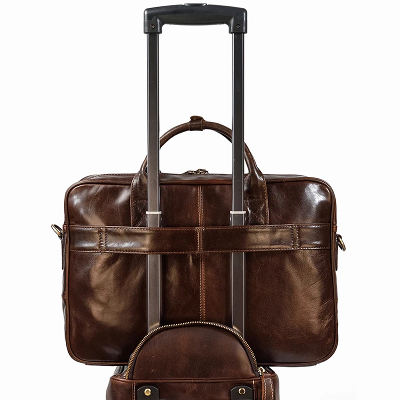 Laptop Bag 17 - Premium Leather (No. 1)