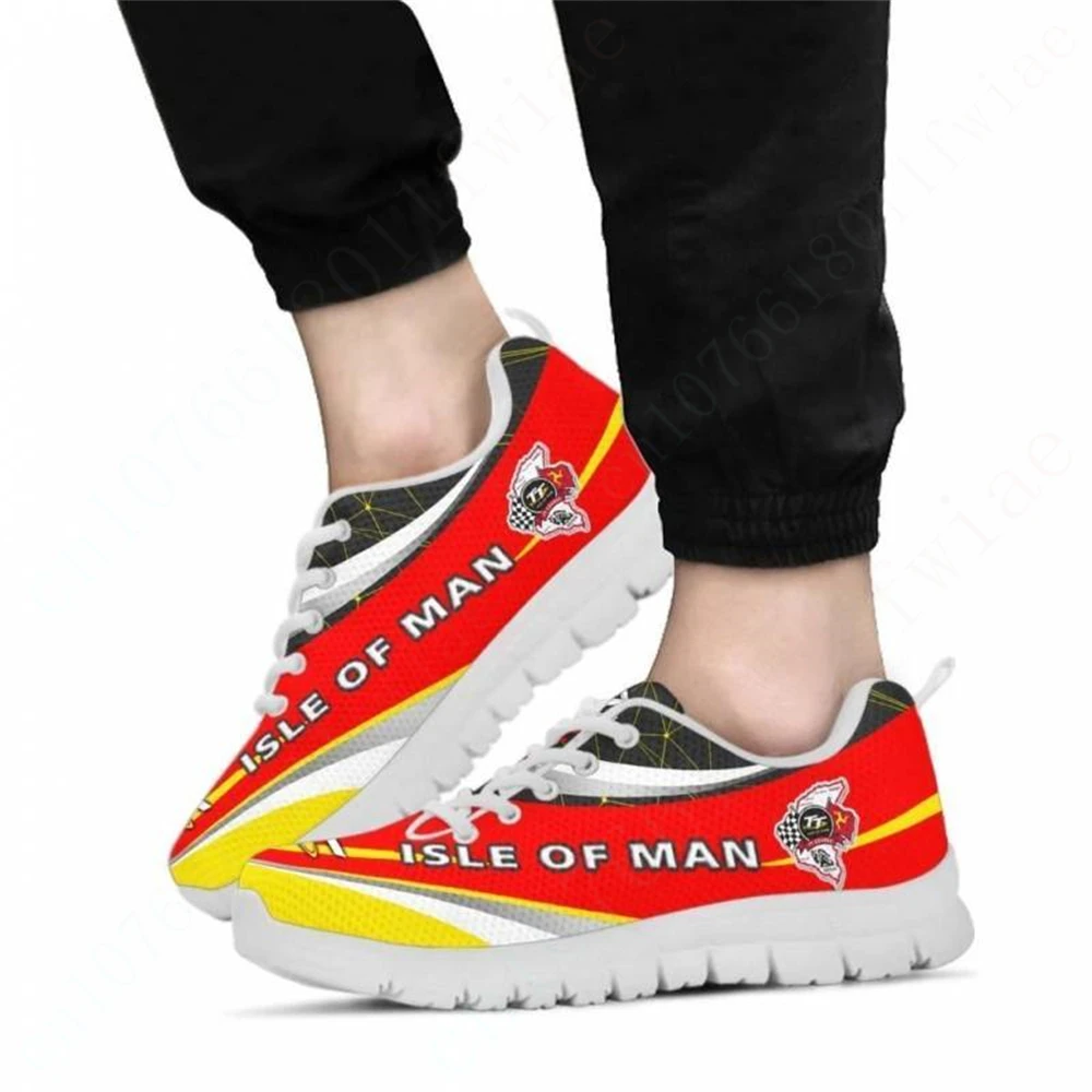 Isle Of Man Shoes Big Size Mesh Breathable Men's Sneakers Sports Shoes For Men Lightweight Casual Male Sneakers Unisex Tennis