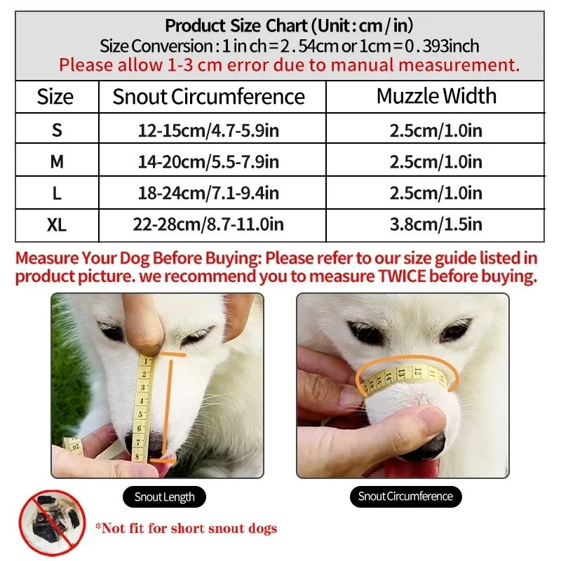 Adjusting Straps Mask for Small Dogs Soft Nylon Dog Muzzle Adjustable Anti-biting Breathable Stop Barking Mouth Cover Dog Supply dog muzzle