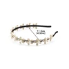 White Pearl Flower Hairbands for Kids Girls Cute Princess Non-Slip Hair Hoop Korean Sweet Children Headband Baby Hair Accessorie 6