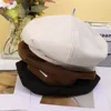 Korean Classic Premium Feel Black Berets Spring Autumn Thin Solid Color INS Trendy Versatile Painter Hat Simple Caps for Women 6