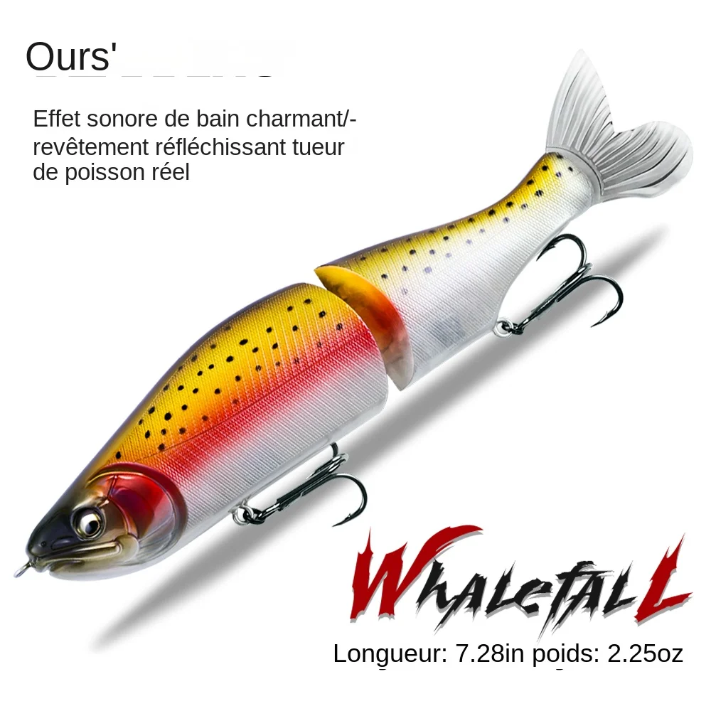 Leurre De Pêche Vintage Rebel Blackstar - Articulé - Encore Scellé 1986 - NEUF