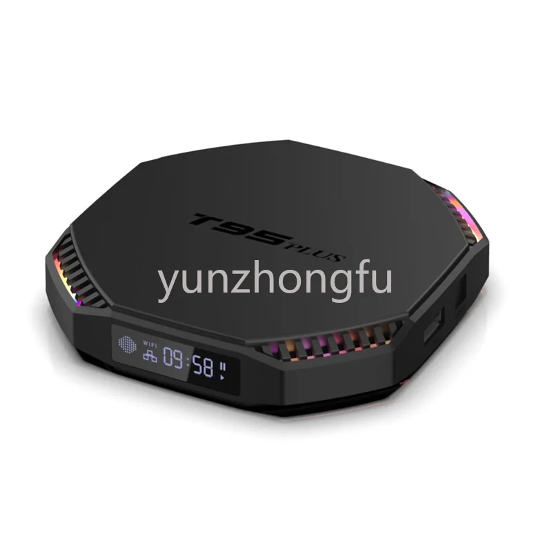 Nuovo T95 Plus Network Tv-Set Box Rk3566 Android 11.0 Wifi Dual-Band Con Bluetooth Tvbox