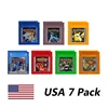 Pokemon Series 7 Boxes/Set 16 Bit GBC Game Cassette Classic for Video Game Cartridge Console USA/ESP/FRA/ITA/NOE Version 2