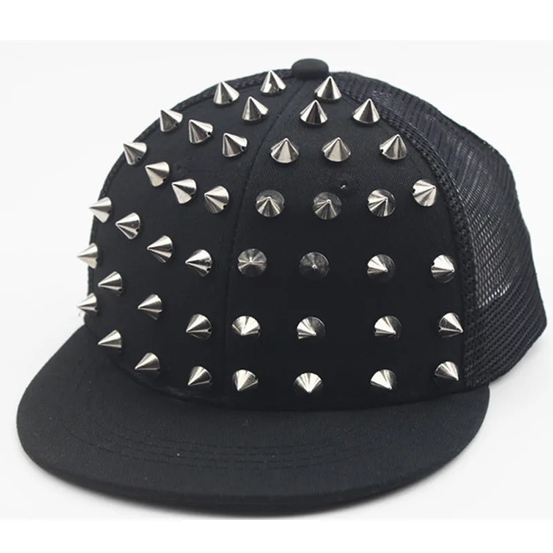 Rivet Punk Snapback Cap 5