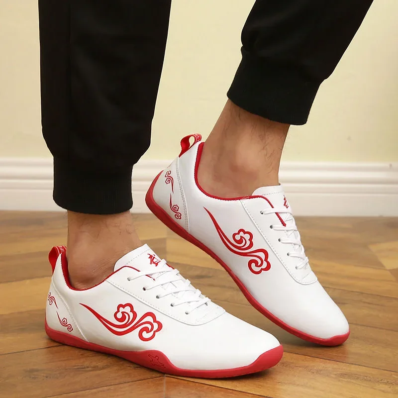 Unisex Breathable ElasticTaekwondo Shoes Sport Shoes for Taekwondo Boxing Kung Fu TaiChi Wrestling for Beginners Couples