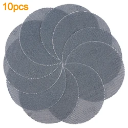 10 - Pack 5 - Inch Mesh Sanding Discs with Assorted Grits (80 - 320) - Hook & Loop Dustless Anti - Blocking Abrasive Sandpaper for Woodworking and Automotive Use (10pcs)