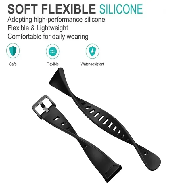 Silicone Strap For Huawei Band 6 /6 Pro Strap Smart Watch Adjustable Wristband Replacement Correa Bracelet Honor Band 6 Strap 3