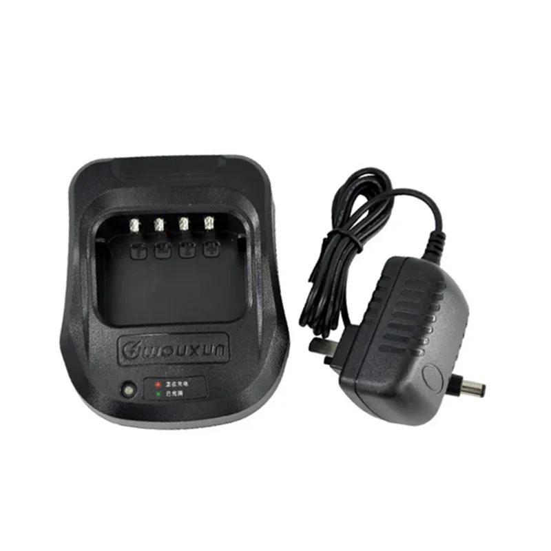 Original AC 100-240V Battery Dock Charger for Wouxun Portable Radio KG-UV9D KG-UV9D Plus UV9DPlus Walkie Talkie
