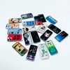 5Pcs/Set 1/6 Simulation Miniature Mini Multi-style Acrylic Mobile Phone Model for Barbies Bjd Dolls Accessorie Kids Pretend Toys 6