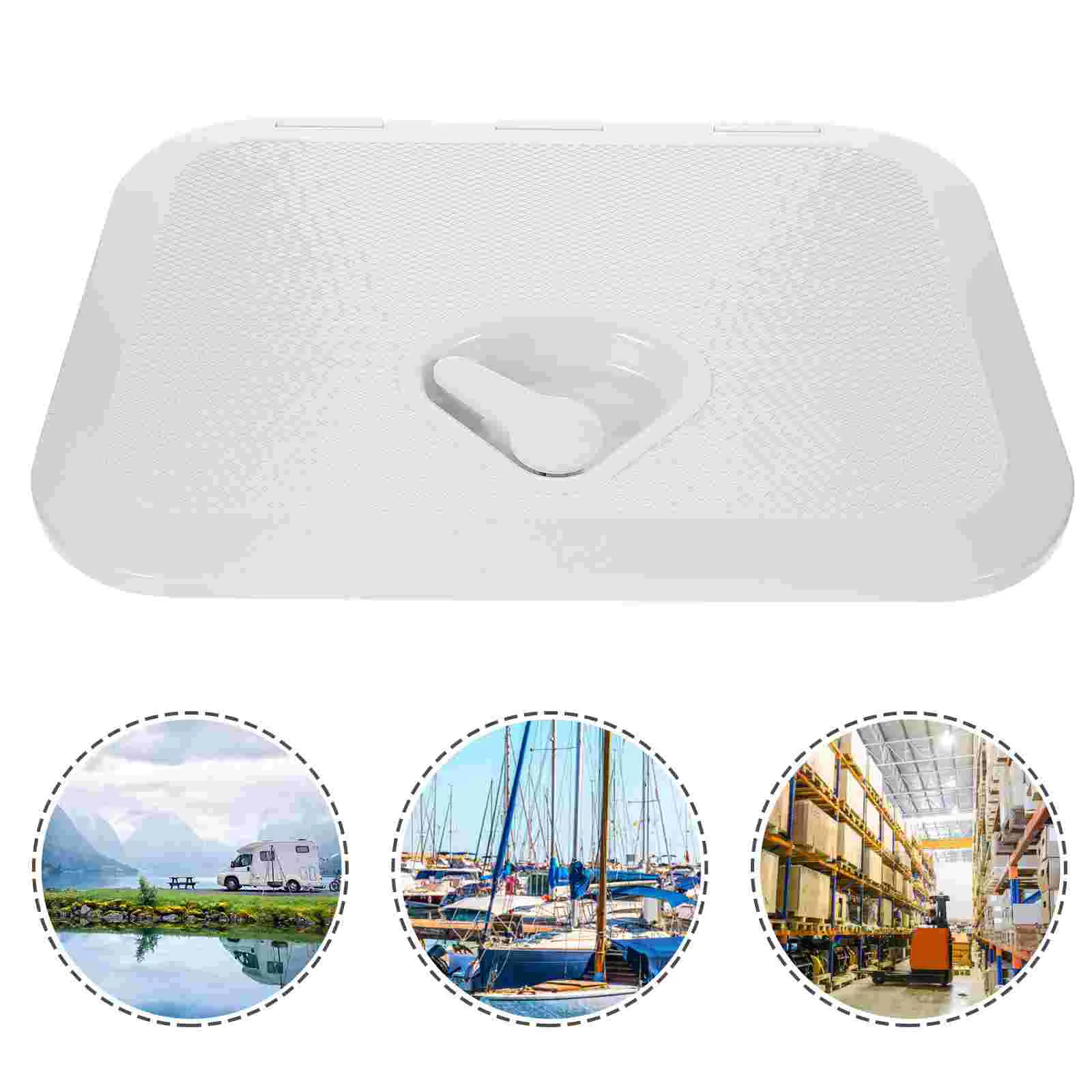 

Ship Hatch Inspection with Cover Boat Lid Latches Lids Deck Access & Storage Rv Accessories