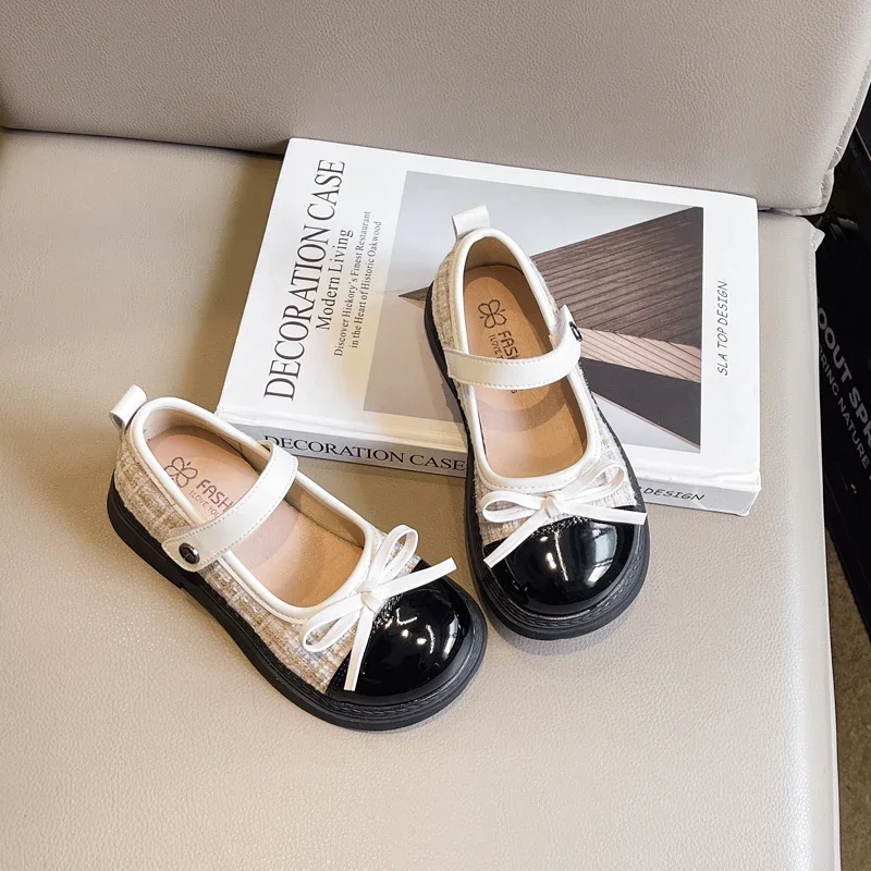 Kids Princess Mary Jane Shoes Non Slip Flats