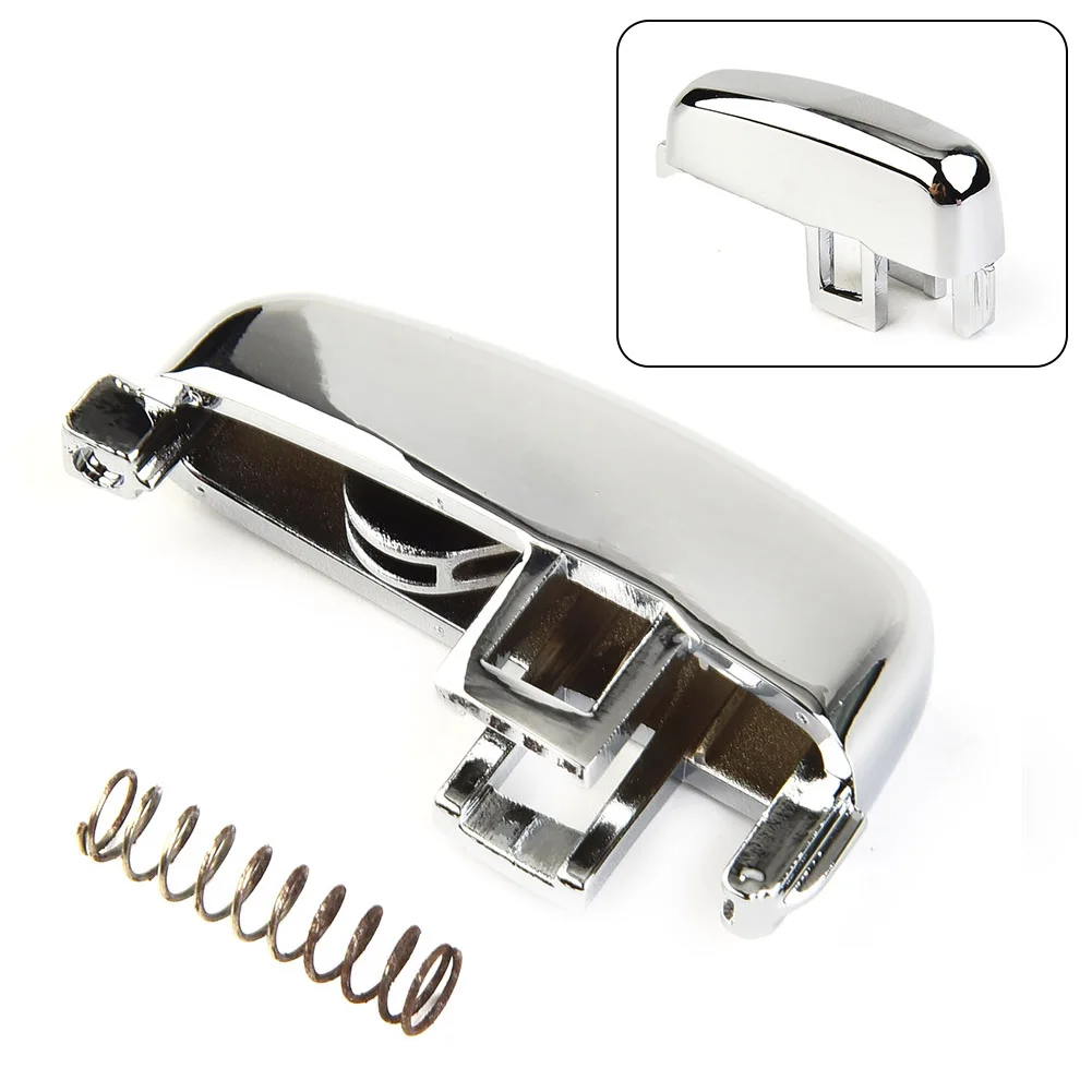 Hand Brake Lever Button For Opel Mocha 2012-2018 – Push Button Replacement In Silver/Chrome Finish
