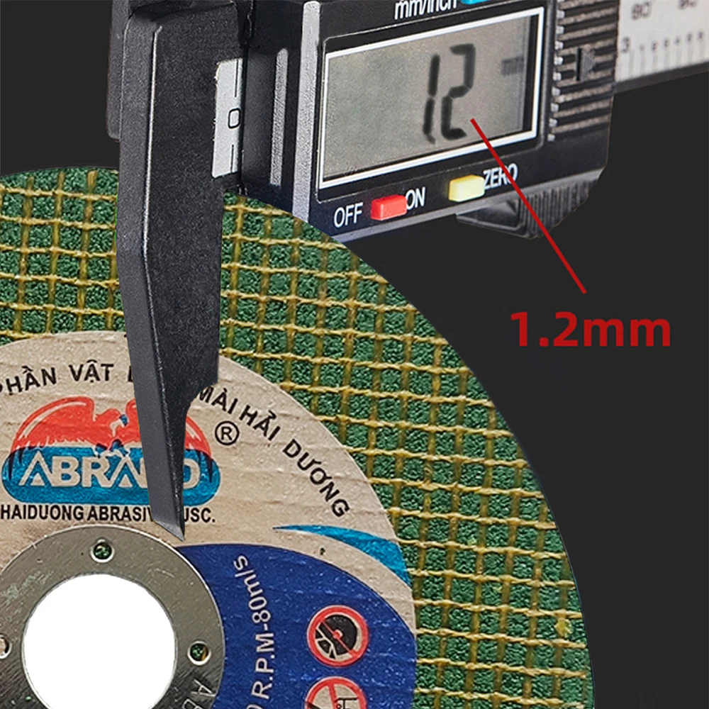 4 inch 107x1.2x16mm Metal Cutting Disc Resin Grinding Wheel Disc for Stainless Steel & lron Cutter Angle Grinder Cutting Blade